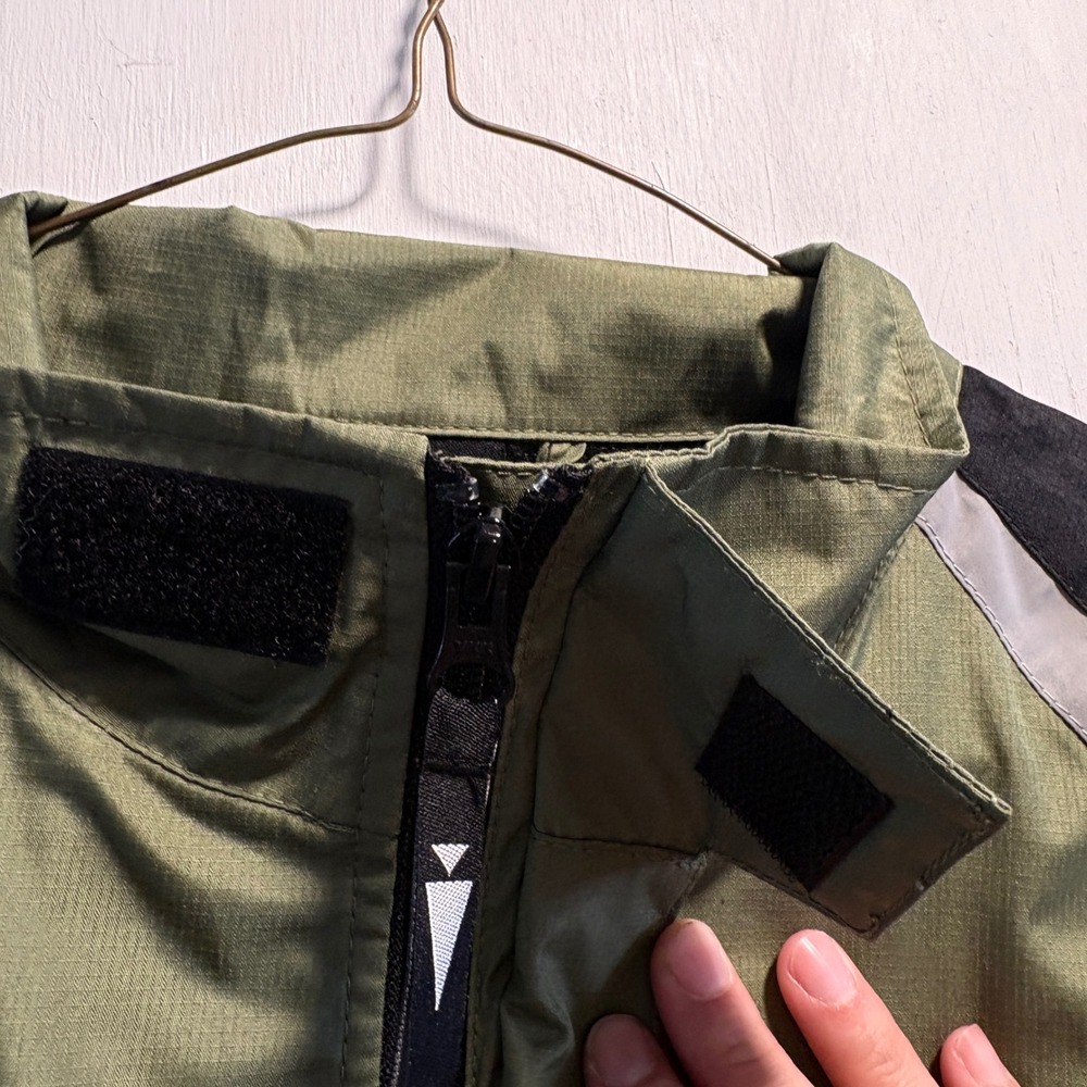 Kerrits Flying Change Jacket Large Green Black Equestrian Riding Windbreaker NEW - Picture 14 of 16